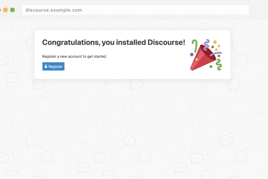 discourse install
